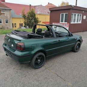 VW Golf IV Cabrio Edice KARMANN 1.6i,74kw.R.V4/1999.STK Nová - 10