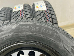 195/65R15 škoda scala 6x15 5x100 ET35 zimní pneu 2024 - 10