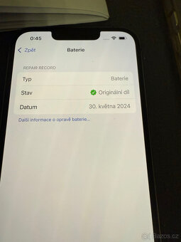 Iphone 13 pro 128Gb Graphite,Velice hezký stav - 10