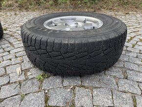 Sada ALU zimních kol 5ks ORIGINÁL JEEP 17x7,5JX43,8 - 10