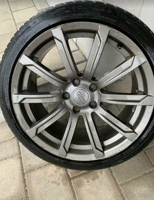 Alu kola 5x112 r18 8j et42 zimni pneu 225/40/18 - 10