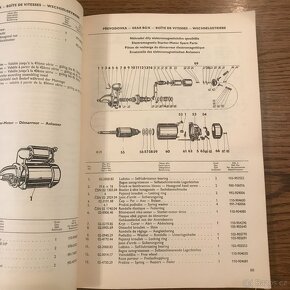 Prodam original katalog nahradnich dilu - 10