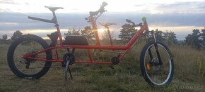 Dětský tandem, elektrické dvojkolo Expediční MTB 2–9 let - 10