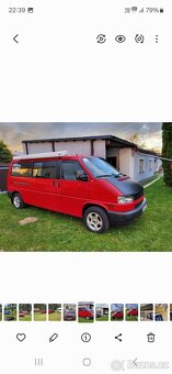 Transporter T4 2.5 TDi upraven na spaní super stav - 10