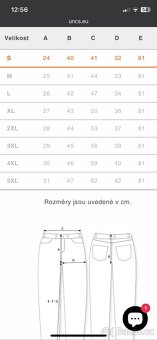 Pánské jeans kalhoty uncs - 10