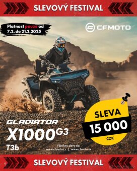 CCFMOTO Gladiator X1000 V-Twin EPS G3 SKLADEM AKCE - 10