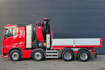 Volvo FH 540 - 8x4 – Tahač/Valník + HR+HMF 85 t/m + JIB + Na - 10