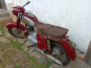 motocykl jawa čz kývačka 250 ccm typ 353 s TP SPZ 1956 - 10