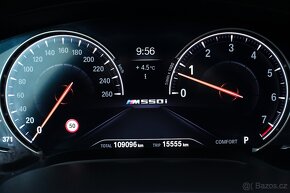 BMW M550i 340 kW, ČR, Webasto, Tažné, Masáže - 10