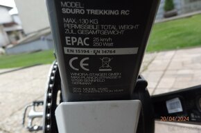 ELEKTRO KOLO HAIBIKE SDURO Trekking RC - 10