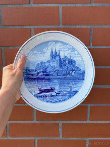 Meissen, Míšeň Závěsný talíř 25 cm, Zámek Albrechtsburg - 10