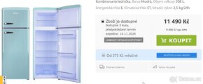 Stěhování  Rozprodávám věci Gauč,Hemnes botník, lednice - 10