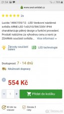 Led nástěnné svítidlo nerez ip44 - 10