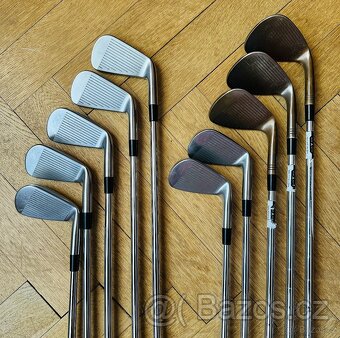 GOLFOVÝ SET PRO LEVÁKA TAYLORMADE TITLEIST JUCAD CARBON TOP - 10