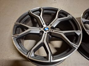 Originál sada 21" BMW G05, X5,X6 style 741M - 10