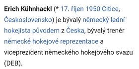 ERICH KUNHACKL - prodám originální dres z hokejové Exhibice. - 10