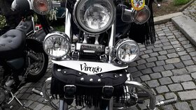 Nerez rampa se světly Yamaha Virago 535/750/1100-nová. - 10