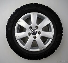 Volkswagen Golf - Originání 15" alu kola - Zimní pneu - 10