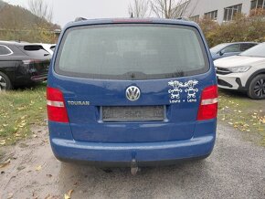 Volkswagen Touran 1.6 Mpi 75 KW GOAL 7/2006 TAŽNÉ 168tkm TOP - 10