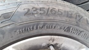 Orig Alu kola Audi a nové zimní pneu 235/65 R17 - 10