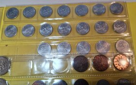 Přebytek mincí - sběratelský stav - 114Ks - 10