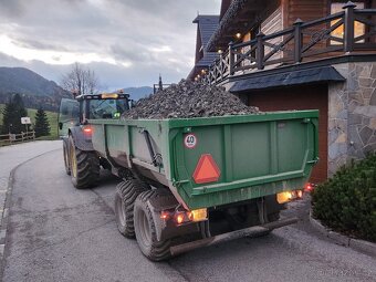 Traktorový návěs,Vlek za Traktor,Vlečka,Přívěs,Dumper 19t - 10