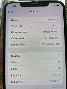 iPhone XS MAX 64 GB Space Grey - 10