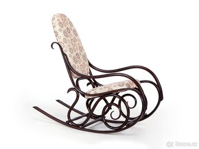 Houpací křeslo THONET po renovaci. - 10