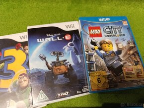 Nintendo Wii U Hdmi, s balance boardem, ovladače, balík her - 10