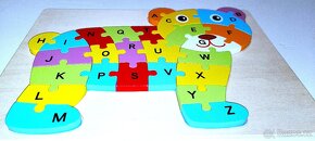 MÉĎA EDUKATIVNÍ SKLÁDAČKA PUZZLE ABECEDA (NOVÁ) - 10