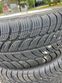 Zimní pneu ALU kola Skoda octavia 2 205/55 R16 5/112 Sava - 10