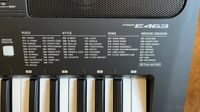 Klávesy Yamaha PSR-E463 - 10