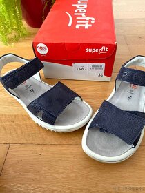 SUPERFIT kožené sandály letní obuv 34 - 10