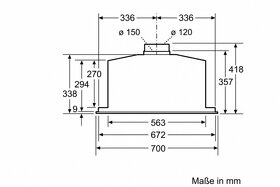 Vestavná digestoř Bosch DHL 785C - 10