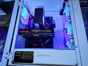 Bílé Herní PC Ryzen 7 2700X,RX5700XT,16GB,SSD1TB,NOVÉ/ZÁRUKA - 10