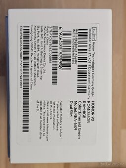 Mobilní telefon HONOR 90 5G 8/256 GB zelený - 10