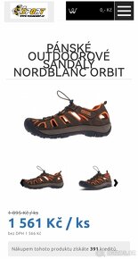 Pánské outdoorové sandály NORDBLANC ORBIT. - 10