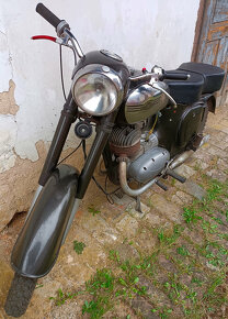 Motocykl jawa čz kývačka 175 typ s TP SPZ technická VAPE - 10