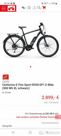 SLEVA Nové el.kolo Centurion E-Fire Sport R550 EP1 Bosch - 10