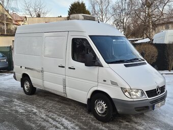 MERCEDES SPRINTER 211CDI - 80KW, CHLADAK THERMOKING V200 MAX - 10