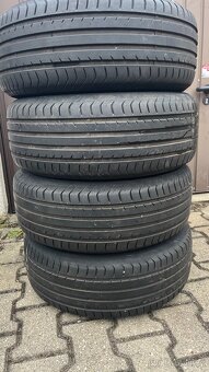 Alu kola VW 5x112 R16 Letni pneu 205/55/16 - 10