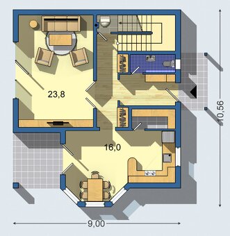 Prodej domu 4+1 Dlouhý Újezd pozemek 1099m2 - 10