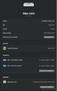 Mac mini M1 2020 16GB 256SSD +hub - 10