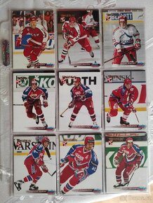 Predám hokejove karty komplet base set Wien 96 - 10