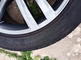 Alu kola 5x100 r16 VW Polo a letní 215/45/16 - 10