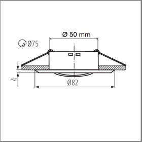 Podhledové bodové svítidlo nové BASK CTC-5515 - 10