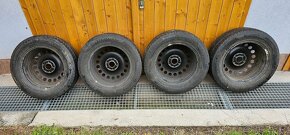 PRODANO - Ocelové disky VW 5x112 R17 + zimní gumy - 10