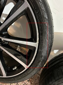 Sada ALU 18" Mercedes-Benz + Continental 225/40/18 - 10