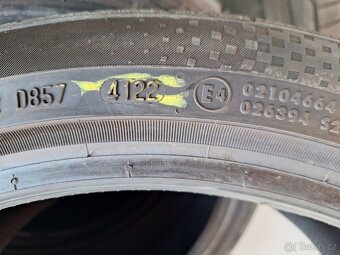 Prodám letní pneu 235/40/18 Michelin a Continental - 10