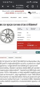 ALU kola BBS SX na Jaguar R20 5x108 - 10